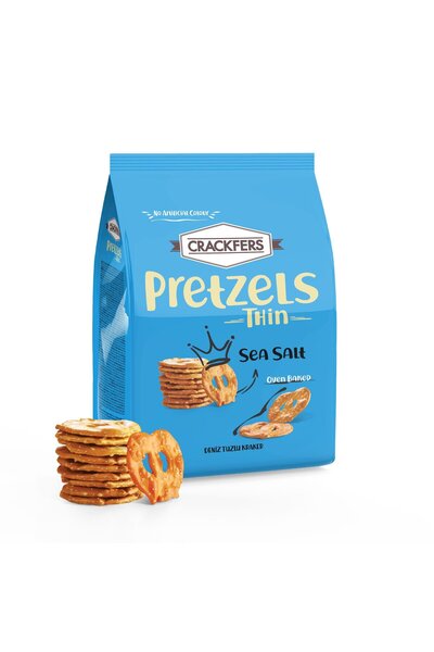 Crackfers بريتزل بملح البحر 200 جرام × 2 قطعة
