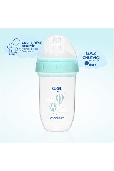 Wee Baby Nanninom Antikolik Geniş Ağızlı Biberon 250 ml
