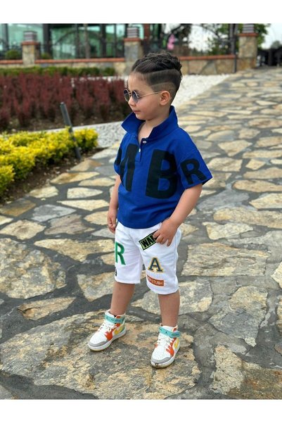 Kidsella Boy's Gabardine Shorts Set
