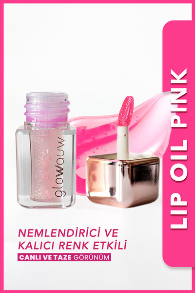 Glowwauw Nemlendirici ve Tint Etkili Lip Oil