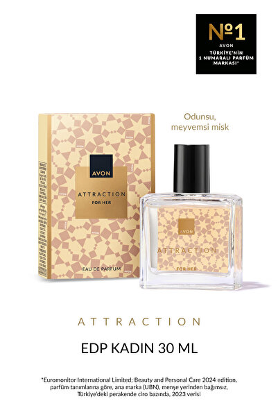 AVON Attraction Kadın Parfüm Edp 30 Ml. İkili Set