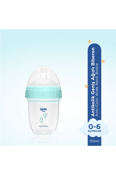 Wee Baby Nanninom Antikolik Geniş Ağızlı Biberon 150 ml