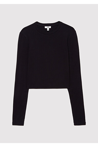 Mavi 2er-Pack langärmlige Crop-Basic-T-Shirts mit eng anliegendem Schnitt 1613021-70057