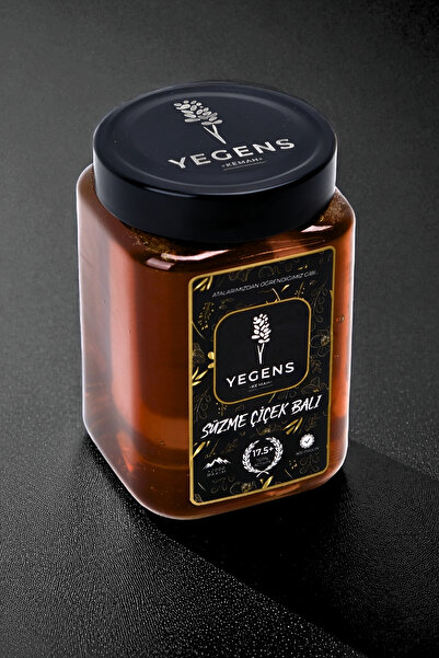 Yegens 900 gr Doğal Süzme Çiçek Balı | TA17.5+ | 900 Prolin | Erzincan - Kemah | Hakiki Bal