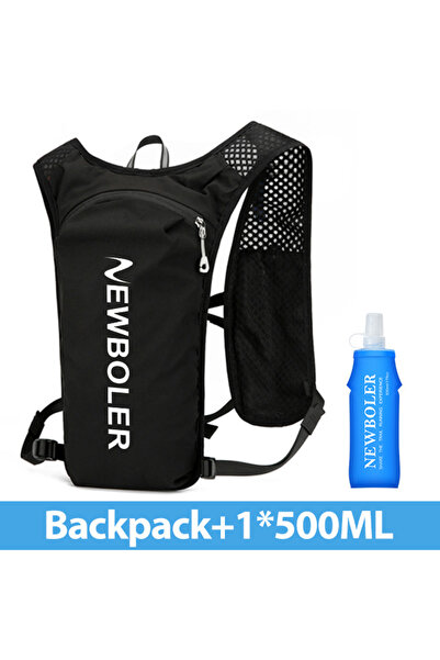 Choice حقيبة ظهر للجري على الطرق الوعرة من نيوبولر BAG642-500-BLA، سعة 5 لتر،...