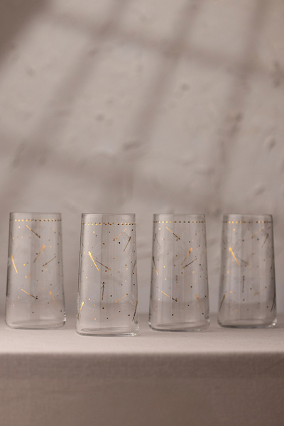 Rakle Dragonfly 4'lü Meşrubat Bardağı Seti 520 cc