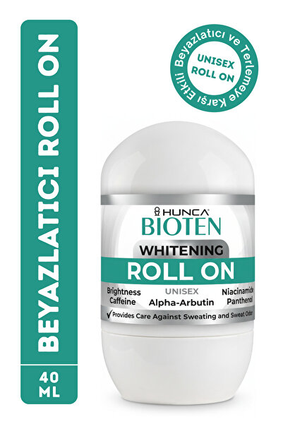 Hunca Care Bioten Ter Önleyici - Beyazlatıcı Unisex Roll-On 40 ml