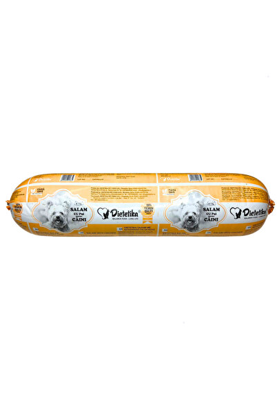 Dogfood Pachet 18 bucati, hrana pentru caini Dietetika, salam cu pasare, 1 kg