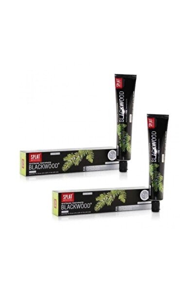 Splat Blackwood Whitening Bitkisel Diş Macunu 75 ml X 2 Adet