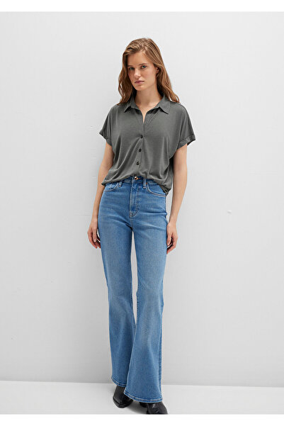 Mavi MAVİ KADIN KISA KOL TİŞÖRT Beluga 168081-71553