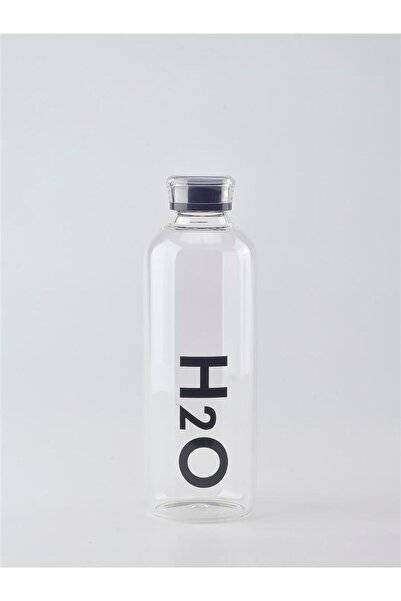 Tohana H2O 1Lt Borosilicate Glass Flask Black