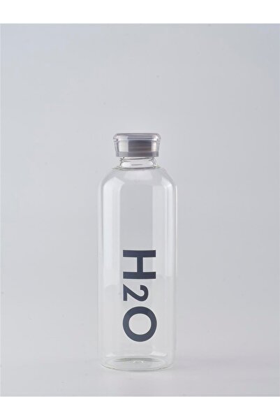 Tohana H2O 1Lt Borosilicate Glass Flask Gray