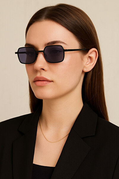 Zevahir Unisex Siyah Güneş Gözlüğü