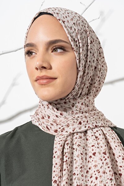 JAWEL شال نسائي منقوش بالحصى لا يتطلع إلى الحديد - ملفوف، 190*80 سم