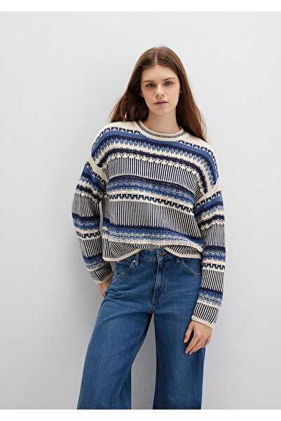 Mavi Жакардовий светр вільного крою Relaxed Fit 171015570737