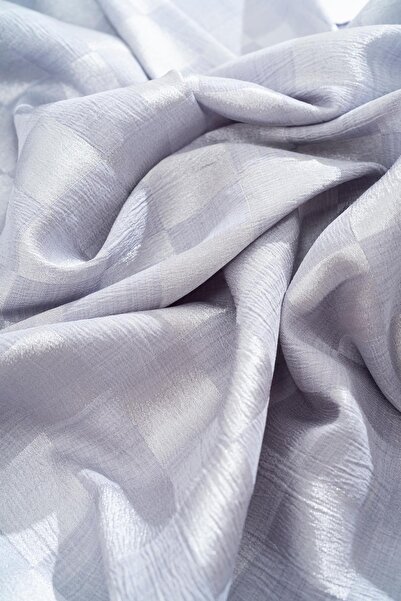 JAWEL شال جاكار حجاب نسائي بنمط الشطرنج مقاس 185x70 سم