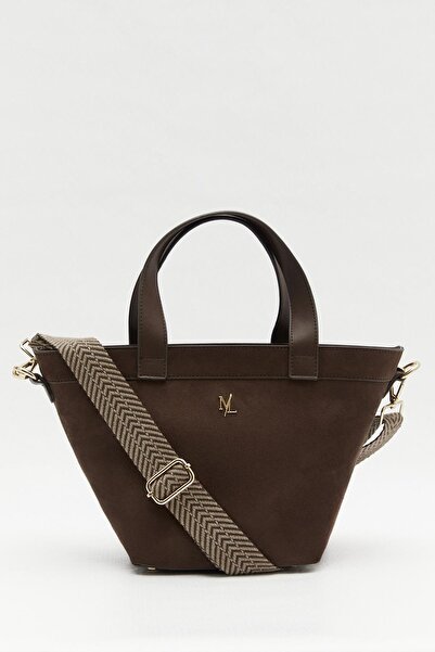 MARKALİSTE City Suede Bag Brown