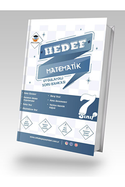 Zeka Küpü Yayınları 7.SINIF MATEMATİK HEDEF UYGULAMALI SORU BANKASI ZEKA KÜPÜ...