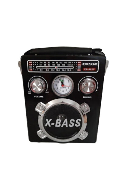OEM Radio XB 502C ROTOSONIC USB SD TF MP3 PLAYER Flashlight and Clock