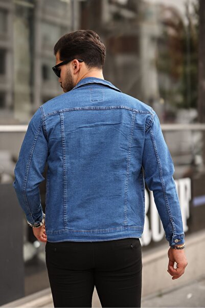 comstar Чоловіча якісна джинсова куртка з тонкого деніму