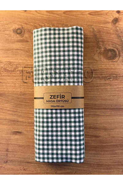 Fırsato PotiHome Pötikareli Masa Örtüsü – 170x170 cm Kare, Sofra Bezi, Piknik...