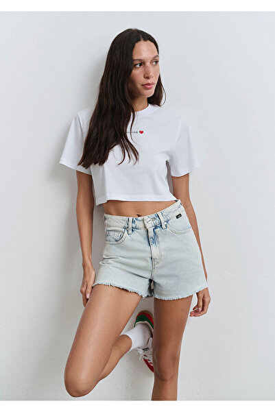 Mavi Cherry 90lar Buz Jean Şort 1410022-84423