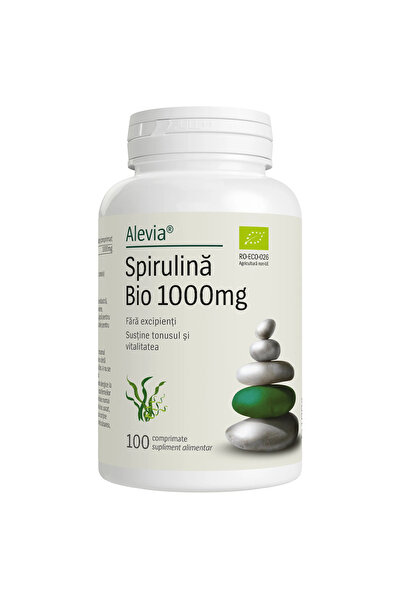 Alevia Spirulină Bio 1000 mg – 100 comprimate –