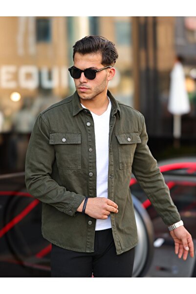 comstar Πουκάμισο τζιν με τσέπη μεγάλου μεγέθους