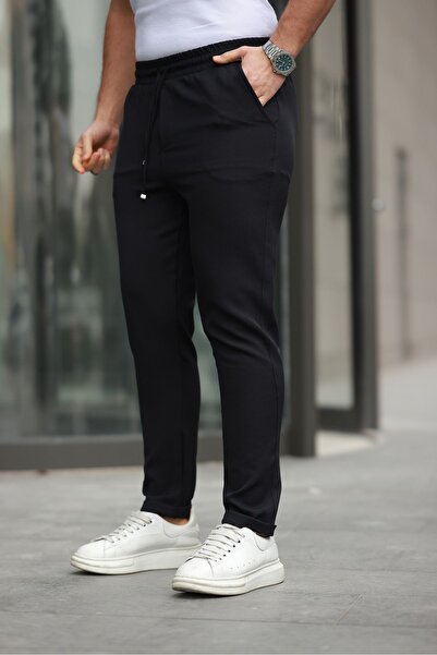 comstar Чоловічі модні штани з еластичним поясом і подвійними штанинами