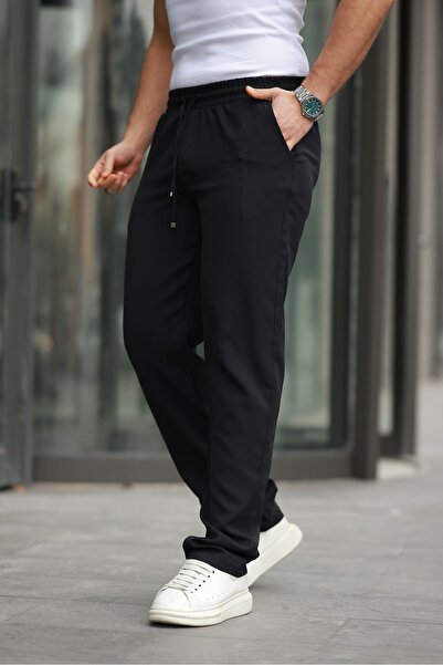 comstar Чоловічі модні штани з еластичним поясом і широкими штанинами