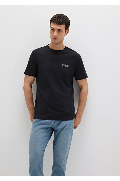Mavi Λογότυπο Μαύρο T-Shirt Slim Fit / Slim Fit 0610360-900