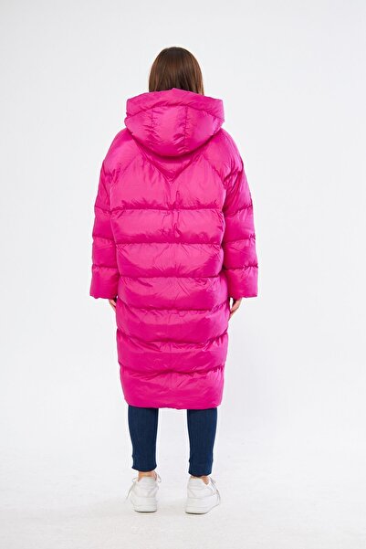 comstar Women's Hooded Long Oversize Puffer Coat