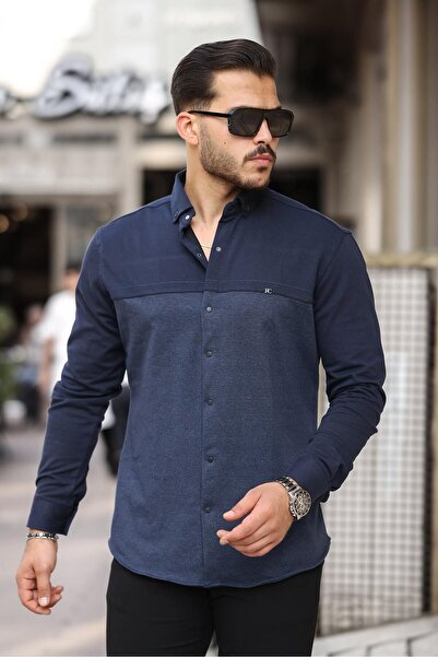 comstar Двоколірна зимова сорочка