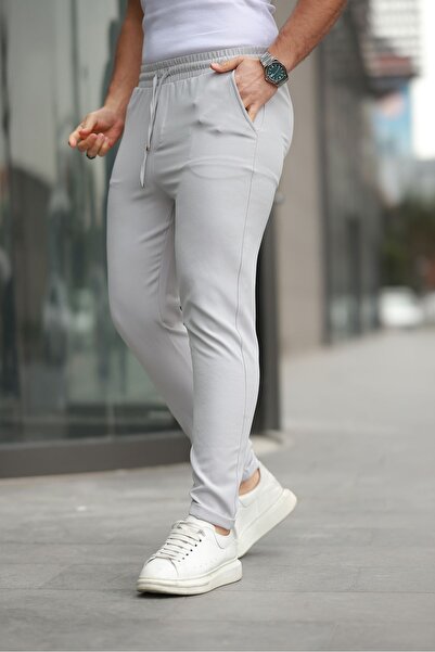 comstar Чоловічі модні штани з еластичним поясом і подвійними штанинами