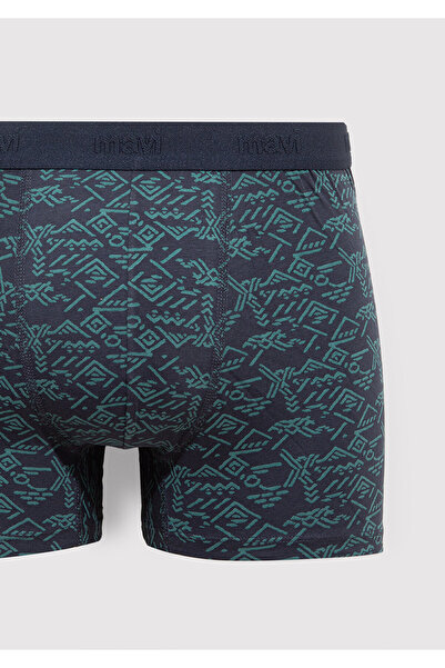 Mavi Printed Navy Blue Boxer 092459-33648