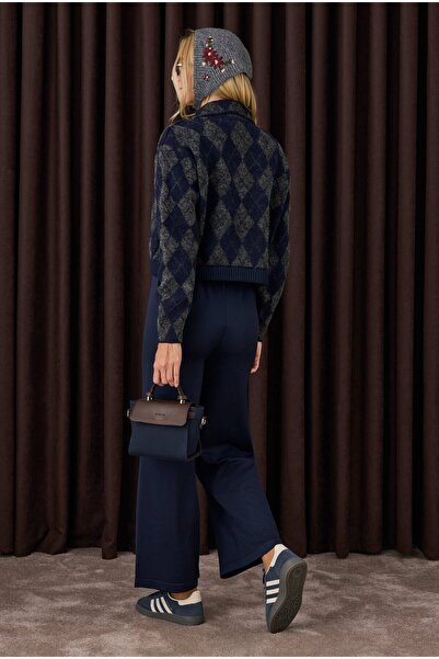 HEQA Lacivert Beli Трикотажні штани - Офіс