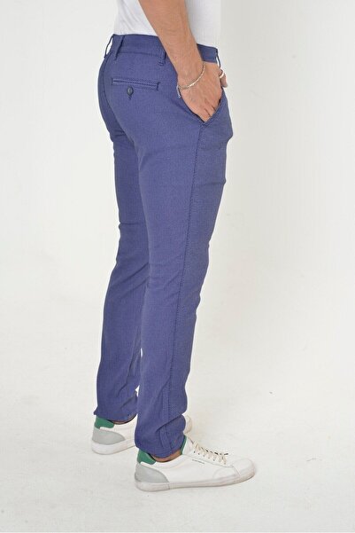 comstar Чоловічі класичні брюки з бавовни Slim, сині, вузькі