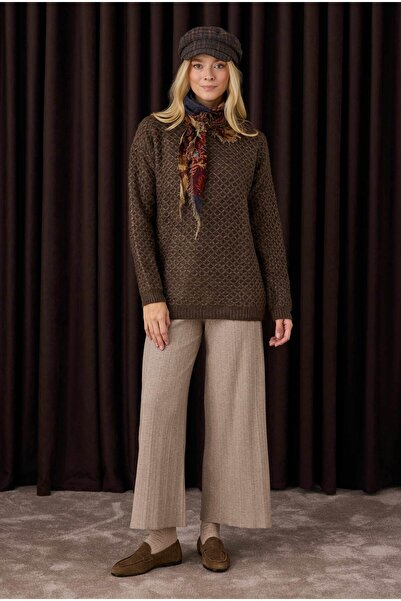 HEQA Відкриті трикотажні штани з підкосами