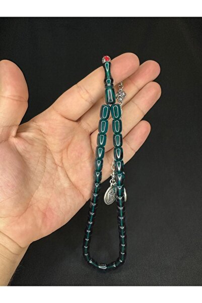 Anemore Collection مقطع كبسولة باللون الأخضر الداكن مقاس 11 مم × 8 مم T-615