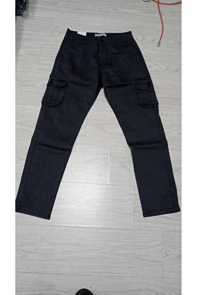 comstar Чоловічі брюки з високою талією, кишенями та еластичним поясом