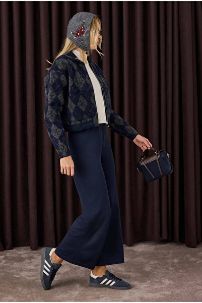 HEQA Lacivert Beli Трикотажні штани - Офіс