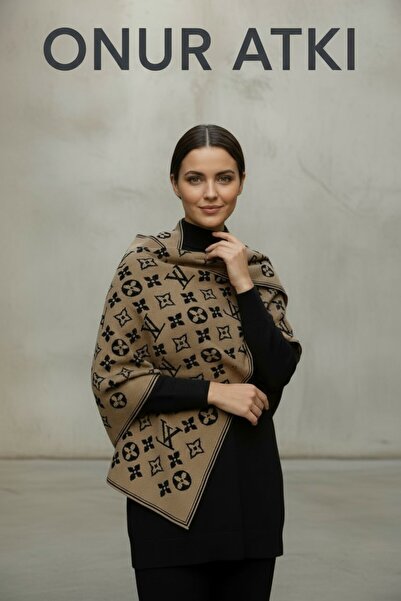 Onur Etol - Noua colecție Batic cu umăr lat Produs gros de iarnă Tesătură țesătă pe două fețe Magazin legendar