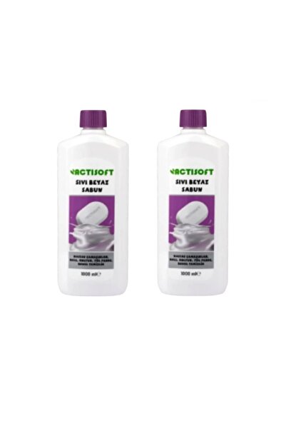 actisoft Sıvı Beyaz Sabun 1000ml *2 li Paket (2 Adet)