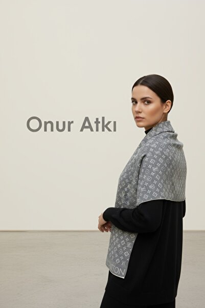 Onur Etol - Нова колекція Широка накидка на плечі Зимова товста продукція Двосторонній тканий матеріал Легендарний магазин