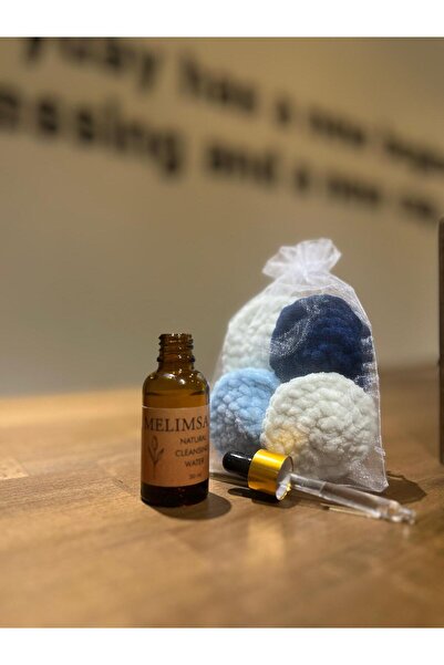 Swat Yenilenebilir Makyaj Temizleme Pedi+Doğal Temizleme Suyu 30 ml (2’li Set)