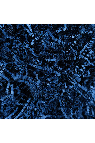 roco paper ورق متعرج - أزرق داكن - ديكور داخل صندوق 500 جرام - ورق متعرج مقصوص