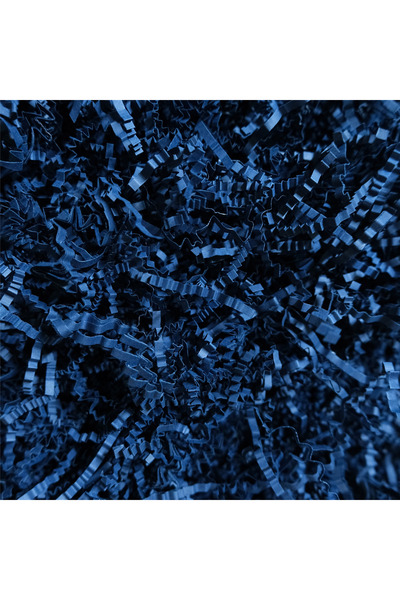 roco paper ورق متعرج - أزرق داكن - ديكور صندوقي 1000 جرام - ورق متعرج مقصوص