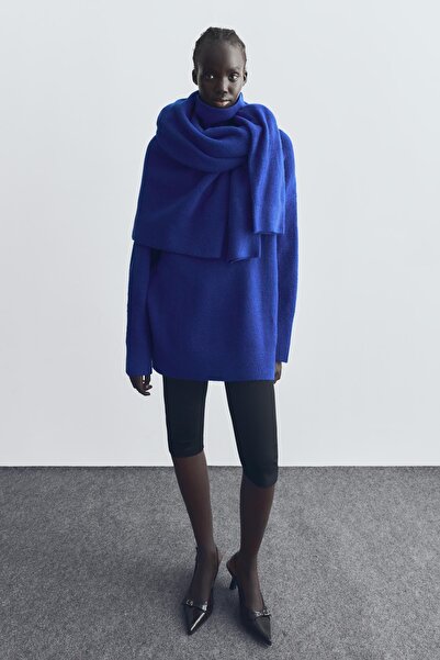 Bershka Oversized turtleneck sweater