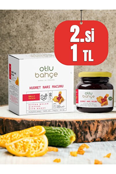 Otlu Bahçe Ballı Kudret Narı Macunu, Momordica Charantia 240g