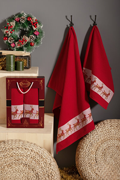 My Catherine Boxed New Year's 2-Piece Bath Towel Set Hand, Face Towel 50X90Cm - 70X140Cm Gift